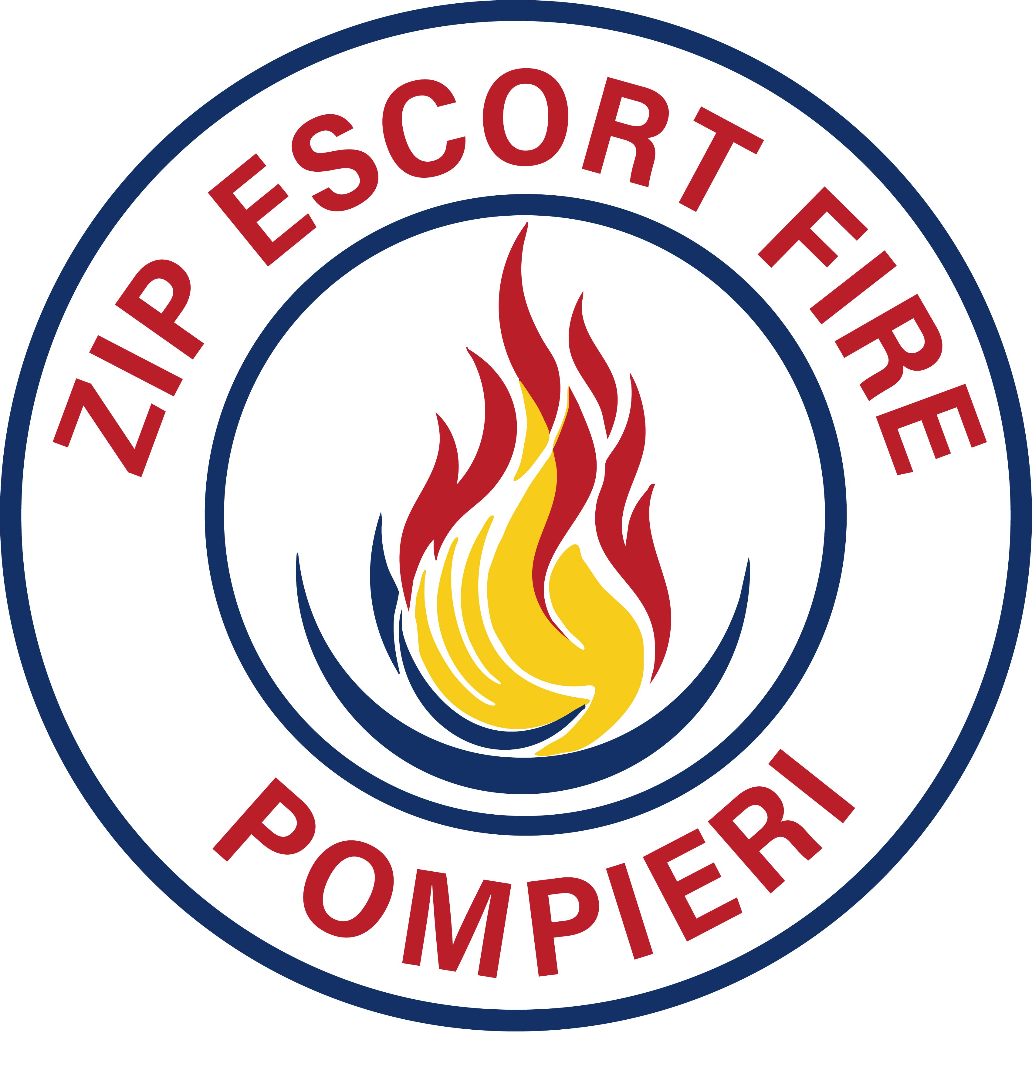 Sigla ZIP Escort Fire Pompieri